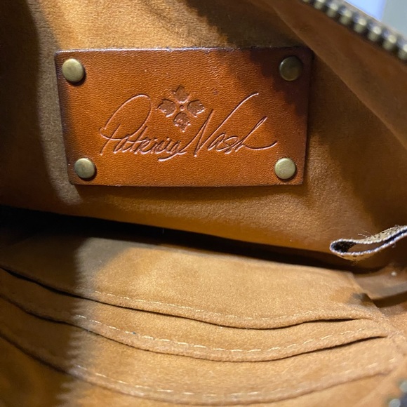 Patricia Nash Leather Wristlet - Picture 5 of 7